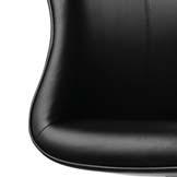 1) Polished Aluminium Armrest Polished aluminium armrest with upholstery armpad is designed for its visual aesthetics, durability and reliability.