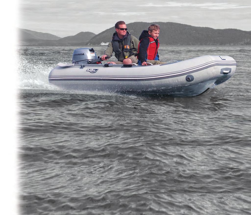 RIGID HULL SERIES HB-AL OUR ALUMINUM HULL RIBS LET YOU GO ANYWHERE We ve incorporated all the best features of our pacesetting HB fiberglass hull inflatable boats into the HB-AL series.