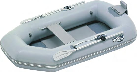 They come fully equipped with folddown oar system, wood seat, fold-up floor and motor mount.