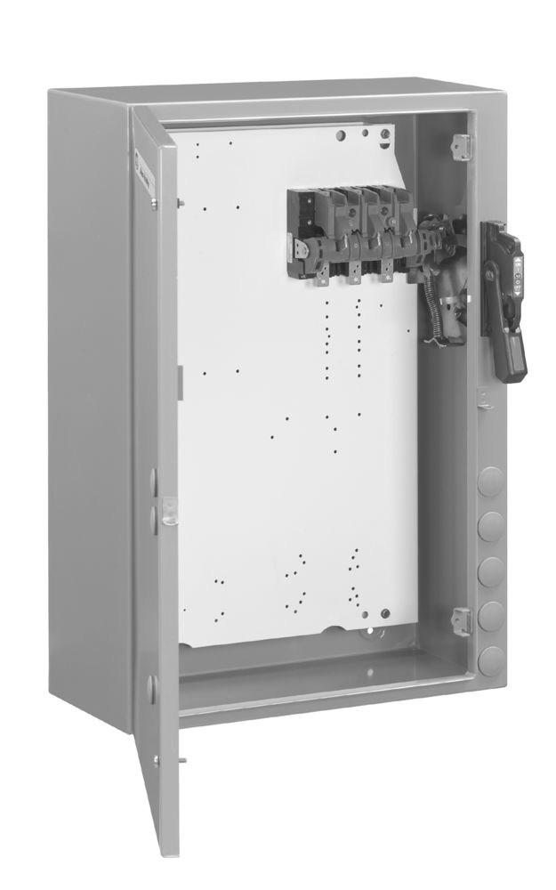 0V, Non-Fusible, (3-Pole, 3 Phase) ulletin 1494G/1494GX1494GY Non Fusible 0 A switch ratings 0V: 3-pole, 3-phase and 6-pole, 3-phase versions versions only Type 3R/4/12 (painted metal), Type 4/4X