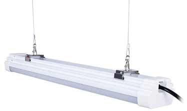 LED Vapor Tight Fixture IP6 Rated Waterproof LED Vapor Tight