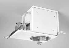 RECESSED 6" Pro-Optic Firebox 6" LED FIRE RATED HOUSING Product No.