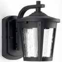 P6078-3130K9 Black Black Small Wall Lantern Medium Wall Lantern 5-3/4" W., 7-7/8" ht.
