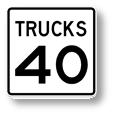 Runaway Truck Ramp (Distance 1 mile) in some areas where steep grades have the potential to result in a truck speeding out of control or having brake failure, designated areas have been placed so