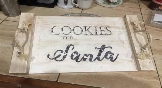 #20 Santa's Cookie Tray Price: $10.