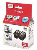 CANON COMBO PACKS! Canon Inkjet Cartridge Combo Pack #210xl/#211xl 2973B019 57 69 pk.