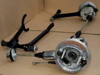 Reducer Non-Locking Differential and Cardan Swing-Arm