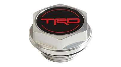 Accessories PERFORMANCE ACCESSORIES TRD Forged Oil Cap $45 Parts Only MSRP** TRD Oil Filter $13 Parts Only MSRP** * Installed MSRP is the