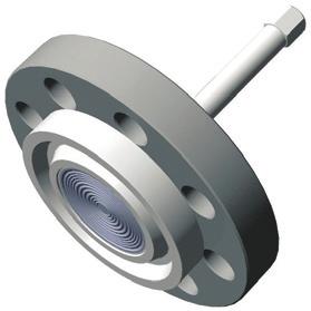 Off-line seal Available with threaded or ASME/ EN flanged process connection, the Off-line model matches small process connections.