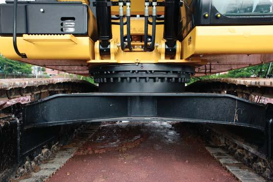 Undercarriage and Structures Strong and durable, all you expect from Cat excavators.