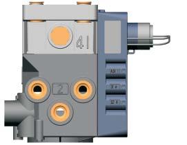 5 mm Fixing bolts x 4 M 8 x.5 mm, Tightening torque: 34 Nm (3-35 Nm) 58 mm 85 mm 6.