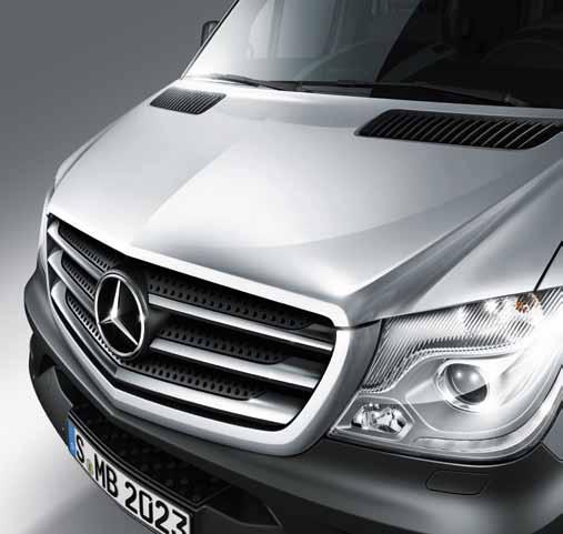 New in the Sprinter. Euro 6 emissions standard: even more environmentally compatible.