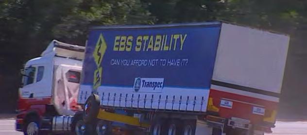 Roll Stability Automatically Helps to Prevent Rollover The Trailer EBS Roll Stability function