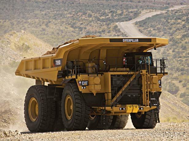 Cat Brake System Reliable braking with superior control gives the operator the confidence to focus on productivity.