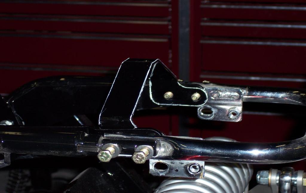 5. Install the Seat Mount as shown below. 6. Tighten the four 5/16 18 x 2 ½ fully threadedhhcs. Torque to specification. 7.