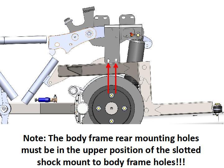 3.10 Install Body Frame a. Position the body frame as seen in Figure 19.
