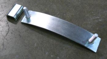When pressing in the studs make sure not to bend or distort the stud plate. Figure 315 e.