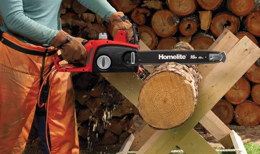 No matter the task on your to-do list, HOMELITE delivers dependable gas and electric outdoor