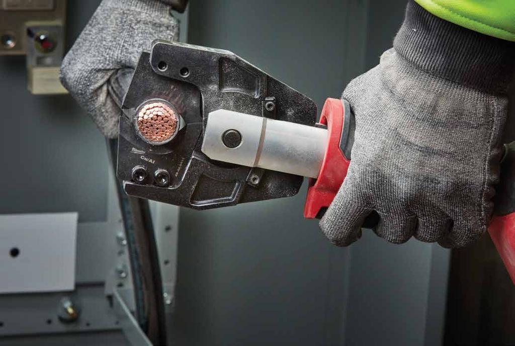 Built from the ground up to optimize ergonomics, speed and reliability, these high-force crimpers and