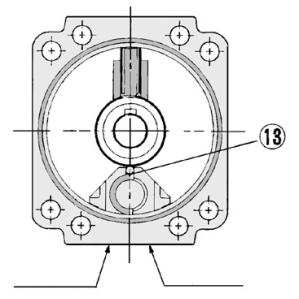 shaft side) ouble vane (Short shaft side) With auto switch (s in the illustrations below show the actuator for 18 when is pressurized.) Component Parts No. q w e r t y u i o!!1!2!3!