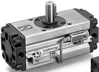 Rotary Actuator with Auto Switch Series CDRA1 Rack Pinion Style/:, 0,,, ow to Order B L Mounting Basic Foot angle 90 1 90 1 C D RA1 B W 90 A72 S 0 to E Thread Port Rc(PT) G(PF) E C DRA1 B W Built-in
