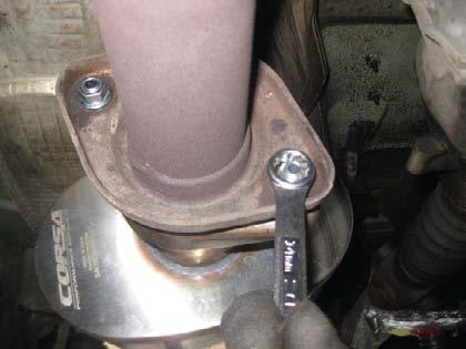 facing Pre-tighten the rear and the clamp place at a nut this on time. each, (See using Fig.