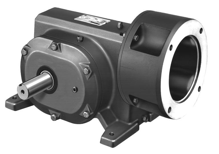 The MASTER right angle gear product line is composed of two basic configurations. COMBOGEAR MOTO DRIVE OPTIONS Broad range of integral and C-face motors. Flanged outputs for direct mounting.