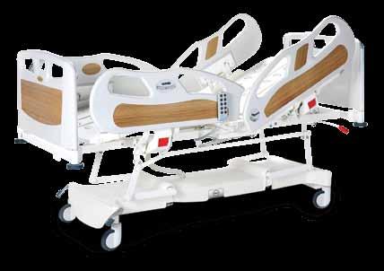 GENERAL PATIENT ROOM BEDS SMP-4320 ACCESSORIES IV pole with four hooks Anti bedsore mattress Full nurse control panel