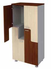 Melamine & laminated wood construction 4 shelves SMP-102-PRS (L) 80 5 cm