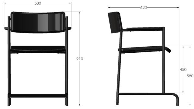 TM13, TM13L, TM13RE TM13 TM13RE Basic price includes coated frame and plastic studs. TM13RE- chair includes fabric group 1 fabric and armrest birch veneer C110.