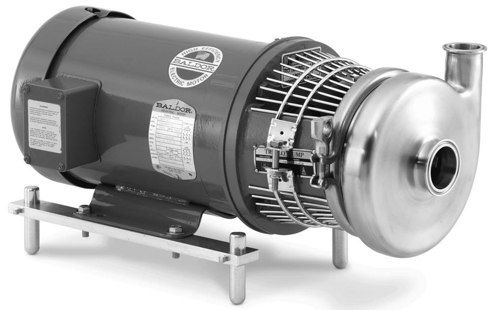The C and SP pumps (finish option version: Sanitary) are designed for CIP applications and are accepted as meeting the 3A standards by the appropriate committees of the International Association of