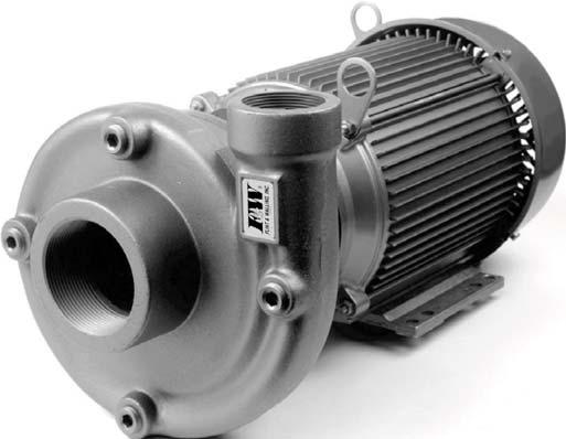 FEATURE FOR FEATURE THE FINEST C5 Series Heavy Duty Straight Centrifugal Pumps Investment cast 316 stainless steel construction with Viton seals or cast iron construction with Buna seals Stainless