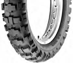 95-J D606 DUAL SPORT OFF-ROAD INTERMEDIATE TO SOFT TERRAIN (90% DIRT / 10% STREET) Designed for use in intermediate to soft terrain off-road conditions Tall knobs for extra braking & cornering