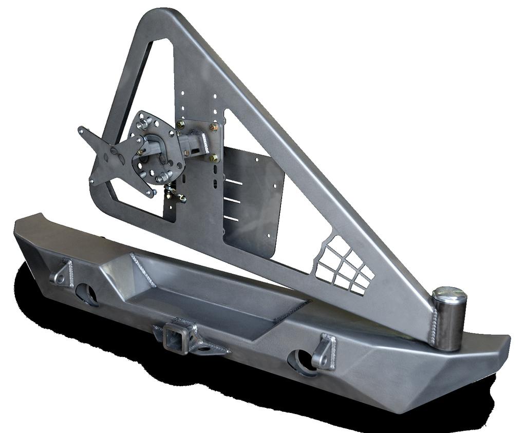 INSTALLATION INSTRUCTIONS INST-17-62-020_A JK RockBrawler II Rear Bumper with Tire Carrier IMPORTANT: Thank you for purchasing this Poison Spyder product.