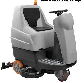 FLOOR SCRUBBERS RS-34 P/N 700545 STONEKOR s RS-34 Scrubber is a battery operated scrubber, which makes it quiet and easy to