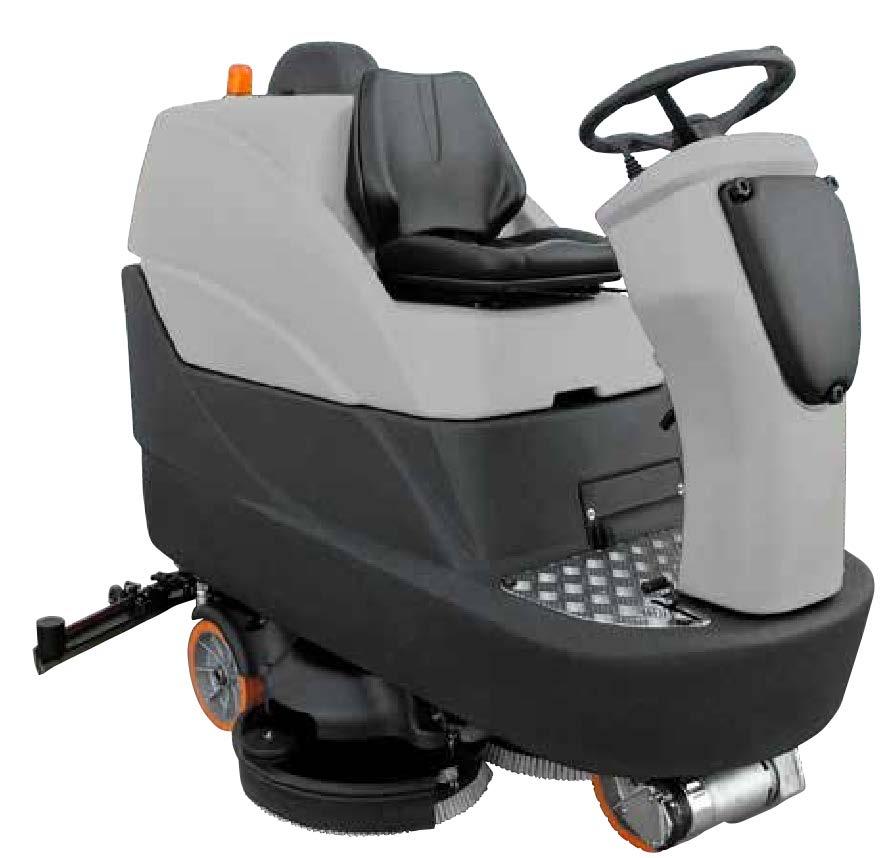 FLOOR SCRUBBERS RS-40 P/N 700547 STONEKOR s RS-40 Scrubbers are easy to use thanks to the simple and user friendly controls.