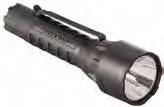 PolyTac LED HP Flashlights 275 lumens on high and the durable nylon polymer housing is tougher than ever with a surer, more rugged grip. IPX7 rated design; waterproof to 1 meter for 30 minutes 5.