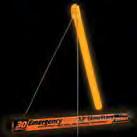 Emergency Glow Glow Flare High-Intensity Lightsticks with Stand OmniGlow Non-toxic Non-flammable Weatherproof Includes metal bi-pod Provides 360 of light Exit SIGNS BradyGlo Exit Signs Brady Made