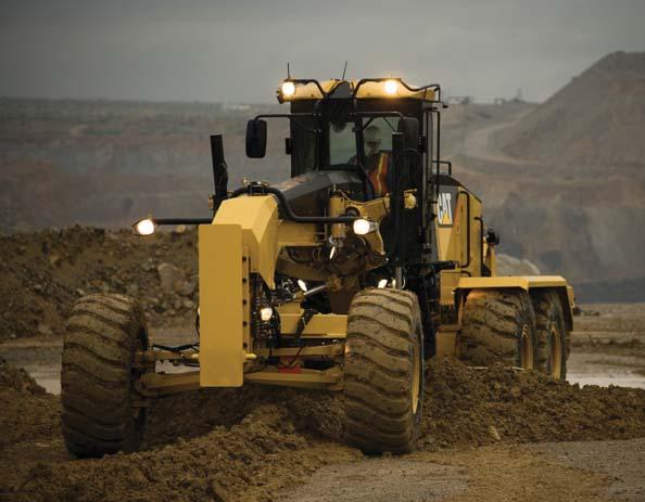 Structures and Drawbar-Circle-Moldboard Service ease and precise blade control Caterpillar designs motor grader frame and drawbar components to give you performance and durability in heavy duty