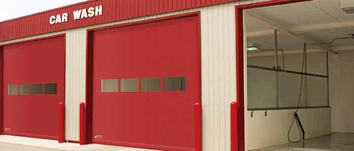 Self-Repairable Exterior High Speed Doors 140RA Exterior High Speed Door With a rapid opening speed and an advanced safety system, Controlsa by Chase high speed doors are designed for high