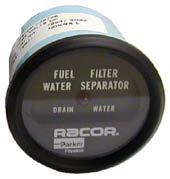 All water sensors must be used with a special Racor electronic detection module to function properly.