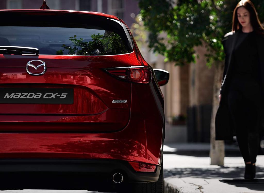 I T S A L L A B O U T T H E D R I V E R All-new Mazda CX-5 contains an array of intelligent