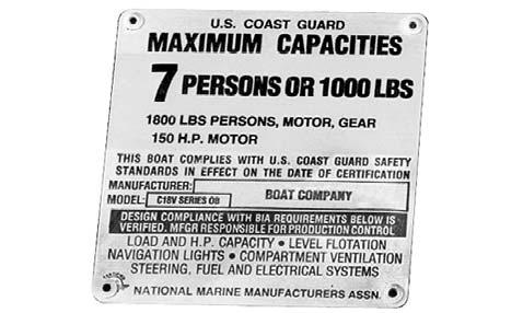 OUTBOARD INSTALLATION OUTBOARD INSTALLATION HULL PREPARATION HULL PREPARATION Maximum Capacity A WARNING Do not overpower the boat by installing an outboard that exceeds the horsepower indicated on