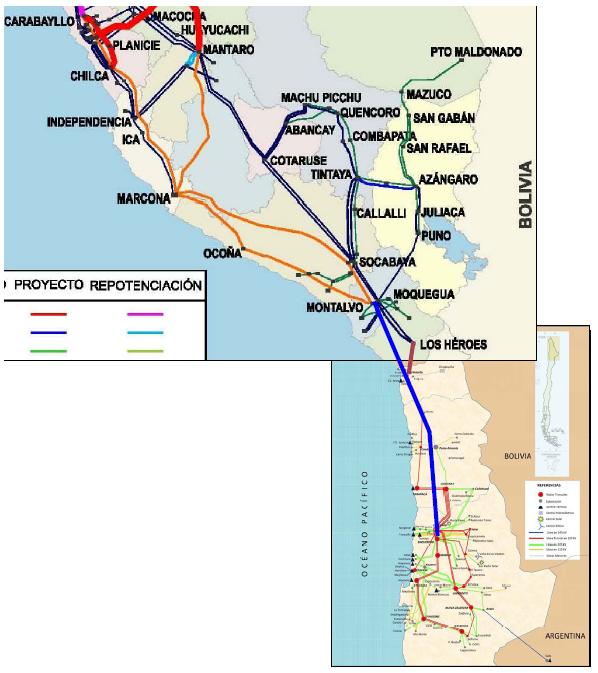 14. 1000 MW INTERCONNECTION A second interconnection between Peru and Chile, assumed to be in service by 2024, was studied as a sensitivity case.