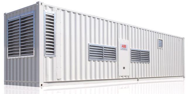 in 2011 ABB Scope: 5 x 4 MW PCS Containers Each containing inverters,