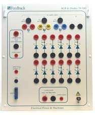 The panel also contains the power supplies required for operating the firing circuits, and isolated voltage and current probes for use in waveform observation and control purposes.