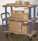 Ideal for shipping areas, offices, and plant use, these economical carts are perfect for many of your applications.