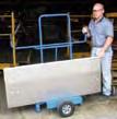 Overall size of each cart is 72½"W x 32½"D x 39½"H.