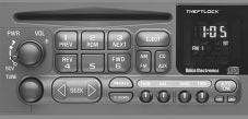 AM-FM Stereo with Compact Disc Player and Automatic Tone Control (If Equipped) Playing the Radio PWR-VOL: Press this knob to turn the system on and off. To increase volume, turn the knob clockwise.