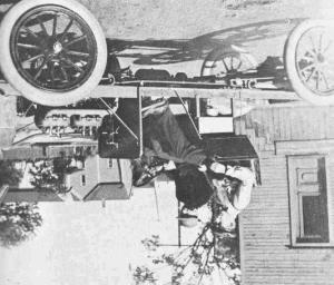I conclude Series One with this picture of the first Jackson 4 cylinder test car which was destined to become the Model-G for 1906.